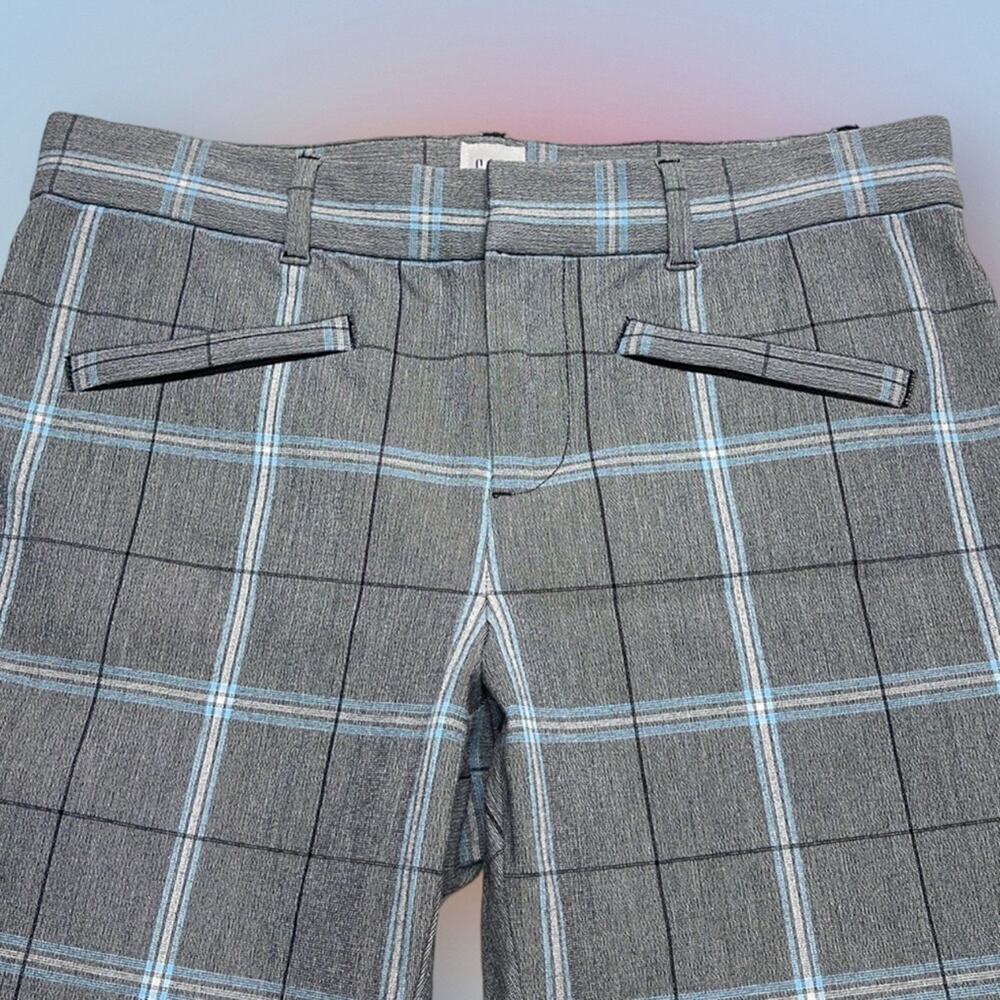 GAP Women’s 2 /4 Gray Plaid SIGNATURE SKINNY ANKLE Pant